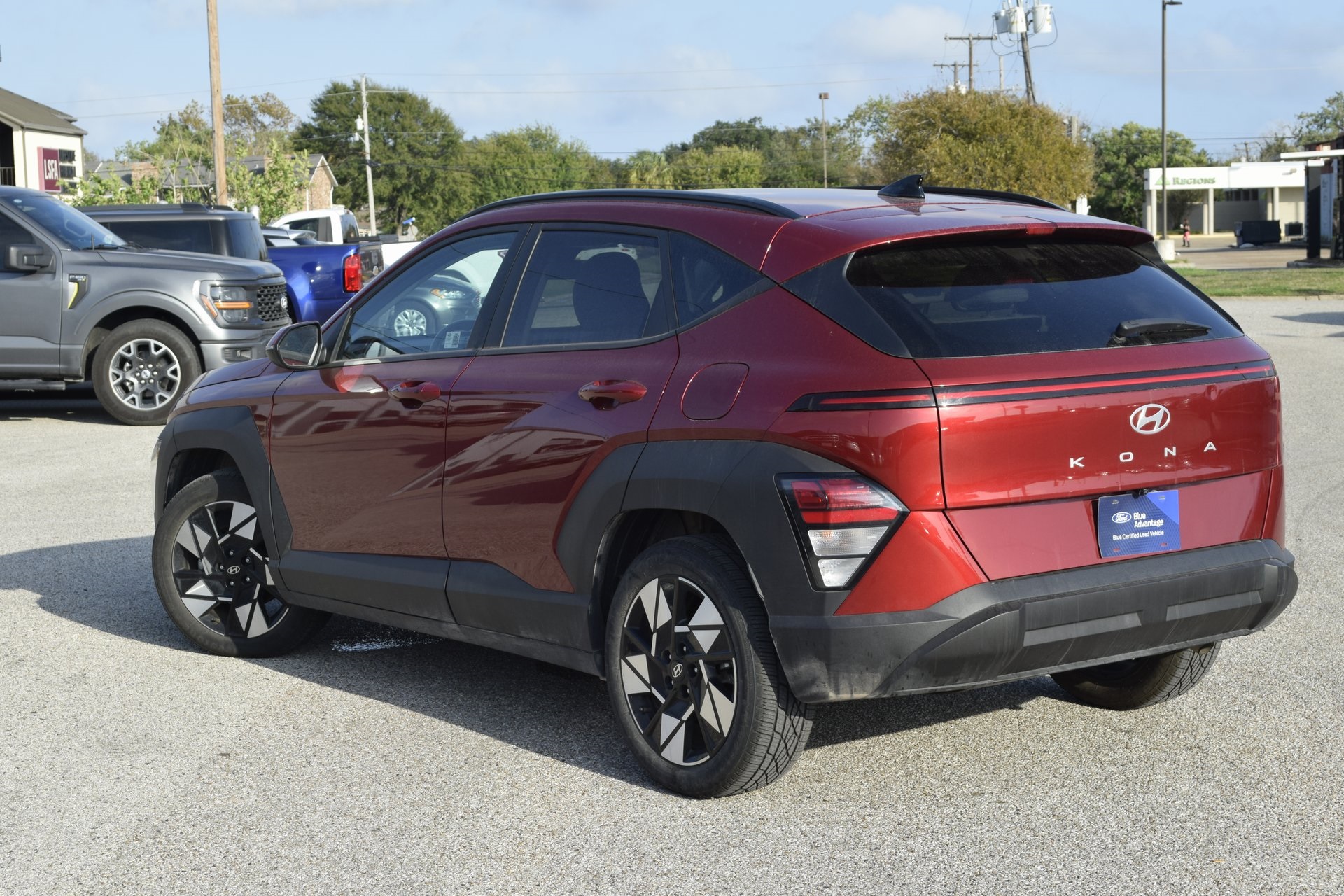 2024 Hyundai Kona SEL Red at AutoSavvy Houston Northwest