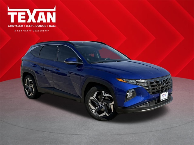 2023 Hyundai Tucson Limited Blue at DeMontrond Gulf Freeway