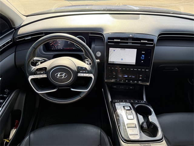 2023 Hyundai Tucson Limited Blue at DeMontrond Gulf Freeway