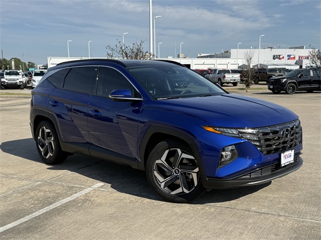 2023 Hyundai Tucson Limited Blue at DeMontrond Gulf Freeway