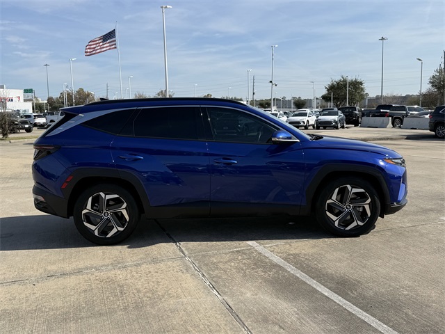 2023 Hyundai Tucson Limited Blue at DeMontrond Gulf Freeway