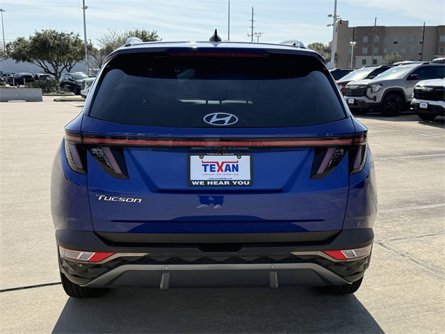 2023 Hyundai Tucson Limited Blue at DeMontrond Gulf Freeway