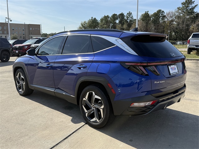 2023 Hyundai Tucson Limited Blue at DeMontrond Gulf Freeway