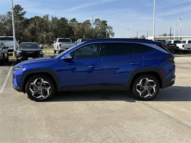 2023 Hyundai Tucson Limited Blue at DeMontrond Gulf Freeway