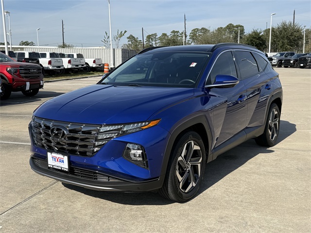 2023 Hyundai Tucson Limited Blue at DeMontrond Gulf Freeway