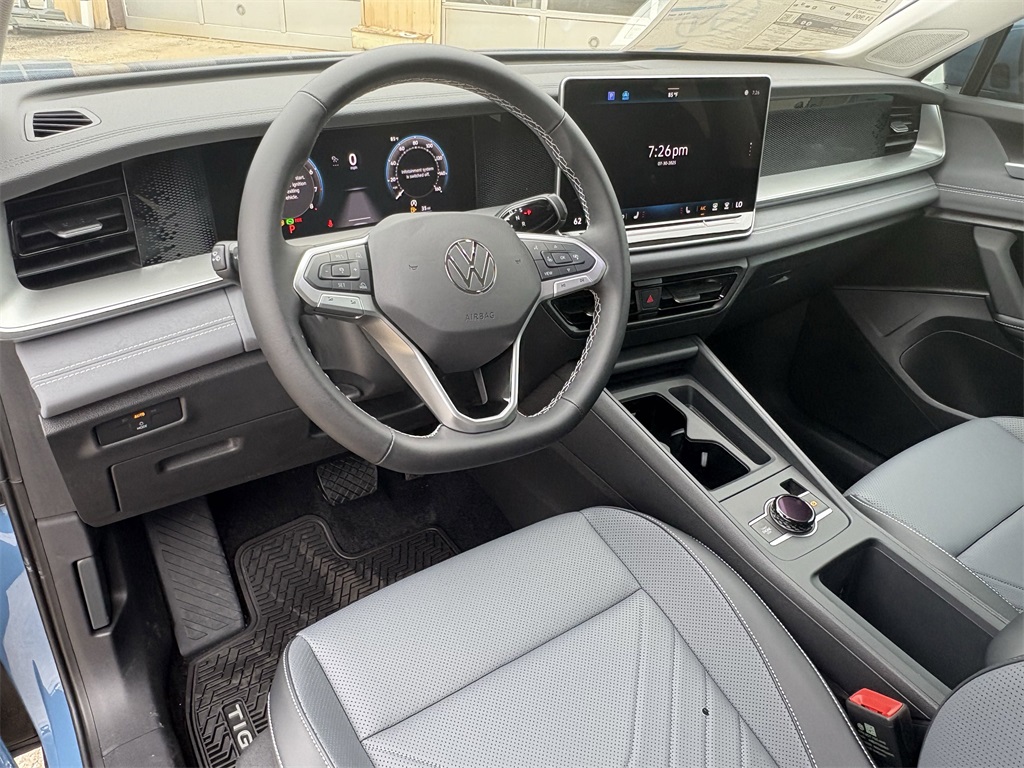 2025 Volkswagen Tiguan 2.0T SE Blue at DeMontrond Automotive Group