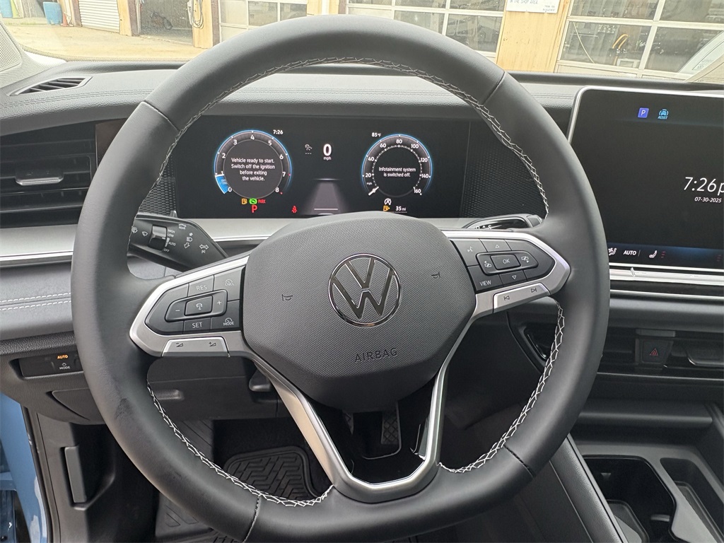 2025 Volkswagen Tiguan 2.0T SE Blue at DeMontrond Automotive Group