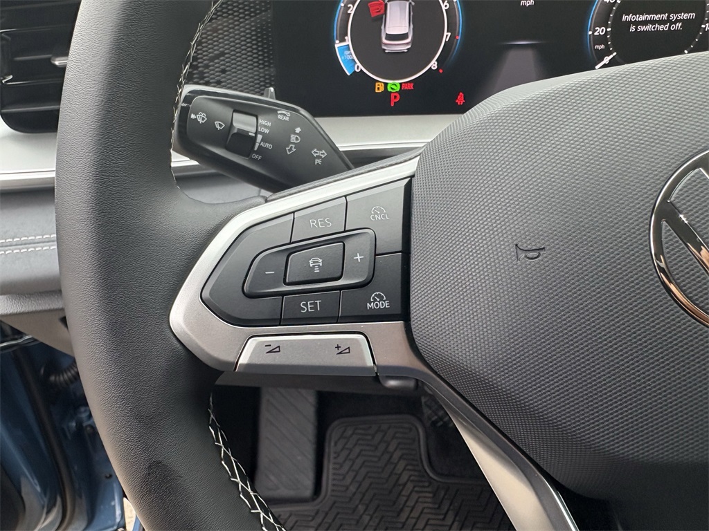 2025 Volkswagen Tiguan 2.0T SE Blue at DeMontrond Automotive Group