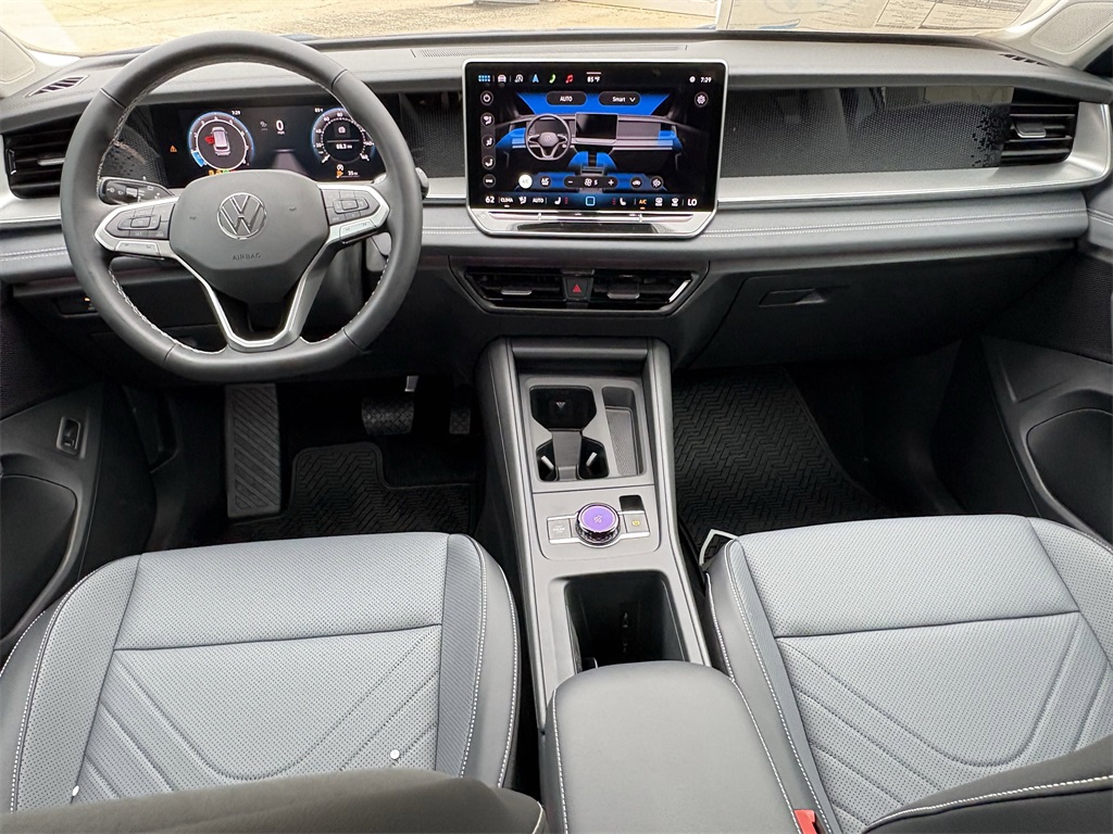 2025 Volkswagen Tiguan 2.0T SE Blue at DeMontrond Automotive Group