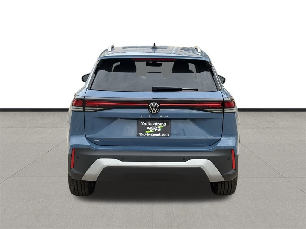 2025 Volkswagen Tiguan 2.0T SE Blue at DeMontrond Automotive Group