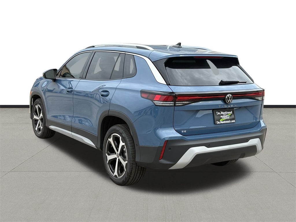 2025 Volkswagen Tiguan 2.0T SE Blue at DeMontrond Automotive Group