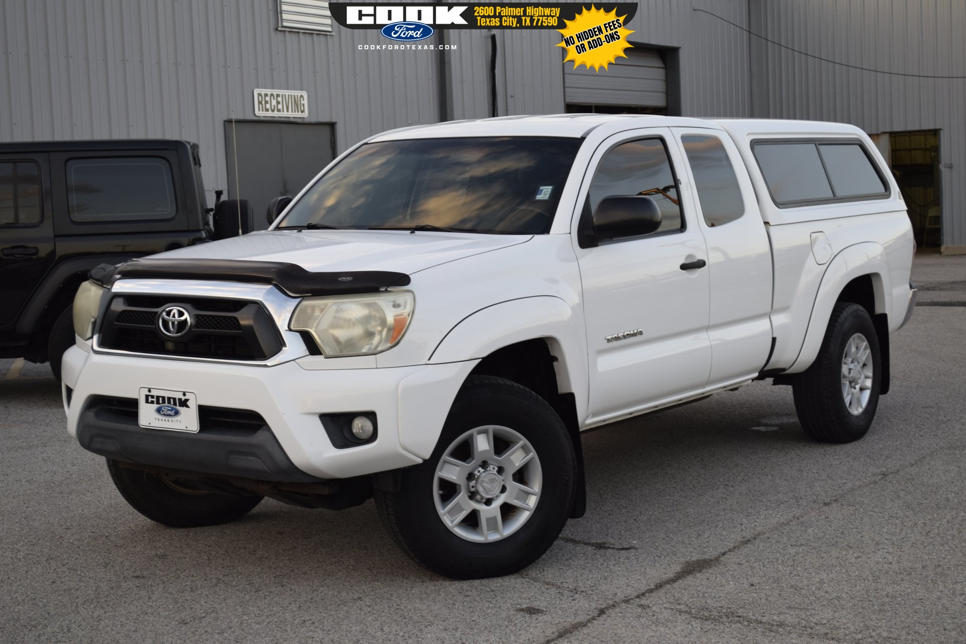 2013 Toyota Tacoma PreRunner White at Emmons Autoplex