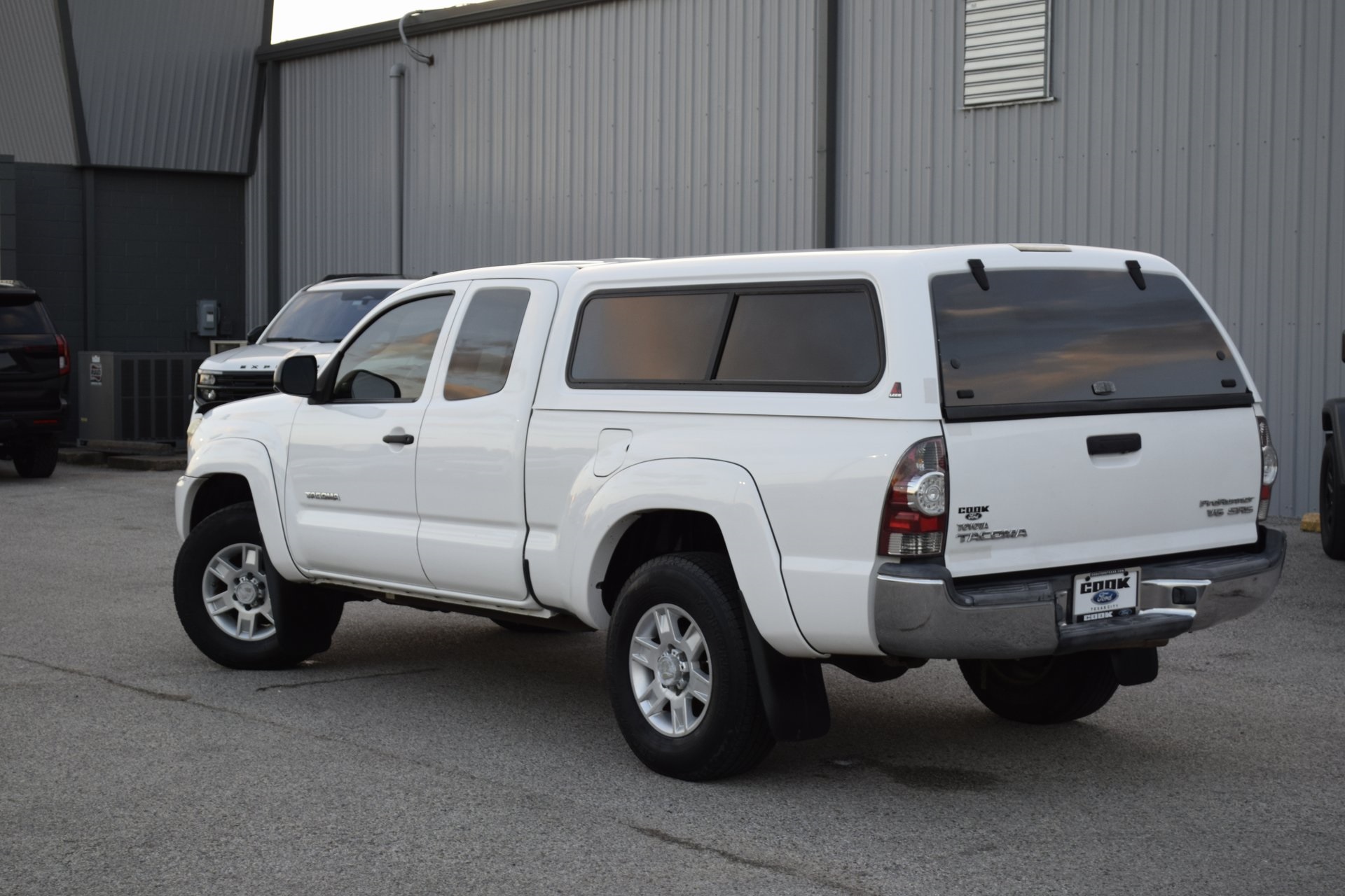 2013 Toyota Tacoma PreRunner White at Emmons Autoplex