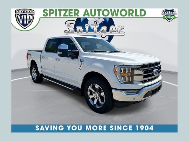 Star White Metallic Tri-Coat 2021 Ford F-150 Pickup Truck Four-Wheel Drive Automatic