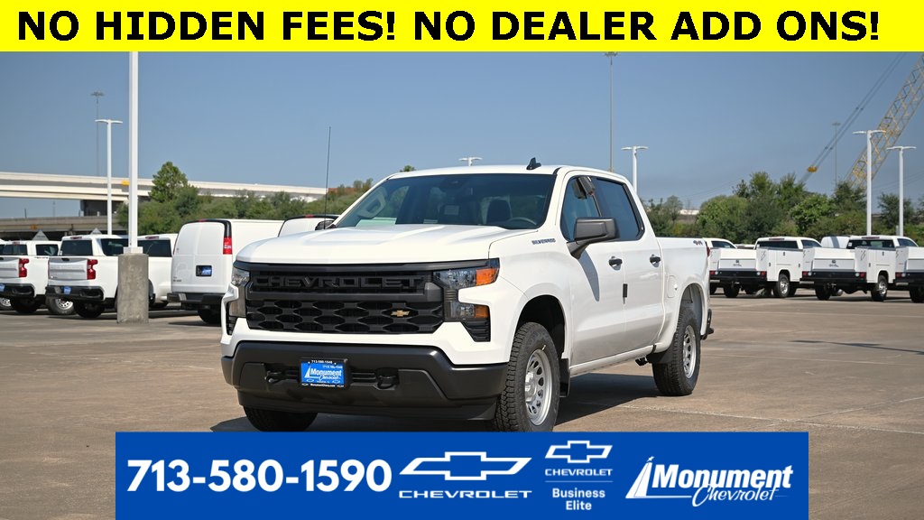 2026 Chevrolet Silverado 1500 WT White at Traditions Chevrolet