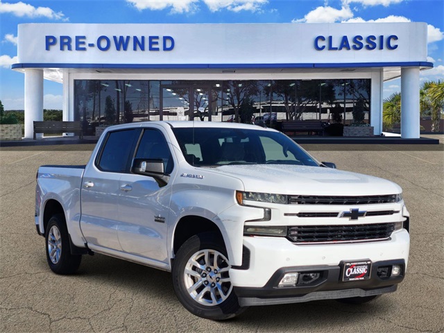 2022 Chevrolet Silverado 1500 LTD RST White at Texan Dodge Chrysler Jeep Ram