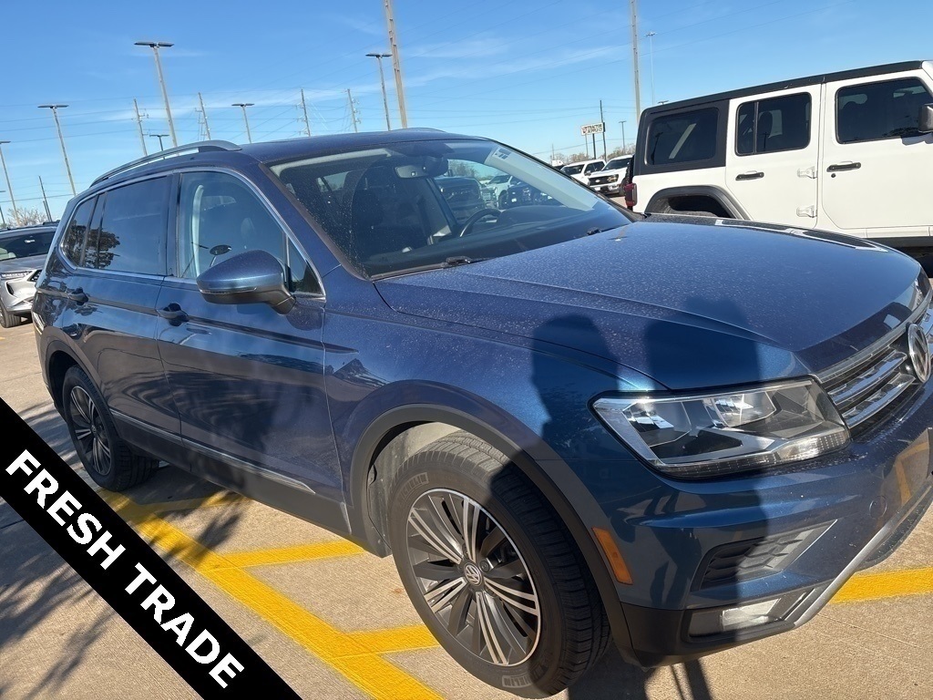 2018 Volkswagen Tiguan 2.0T SEL Blue at Wharton Ford