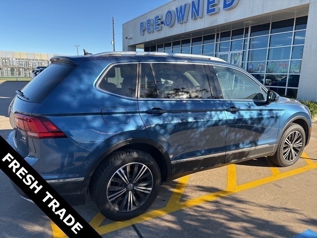 2018 Volkswagen Tiguan 2.0T SEL Blue at Wharton Ford