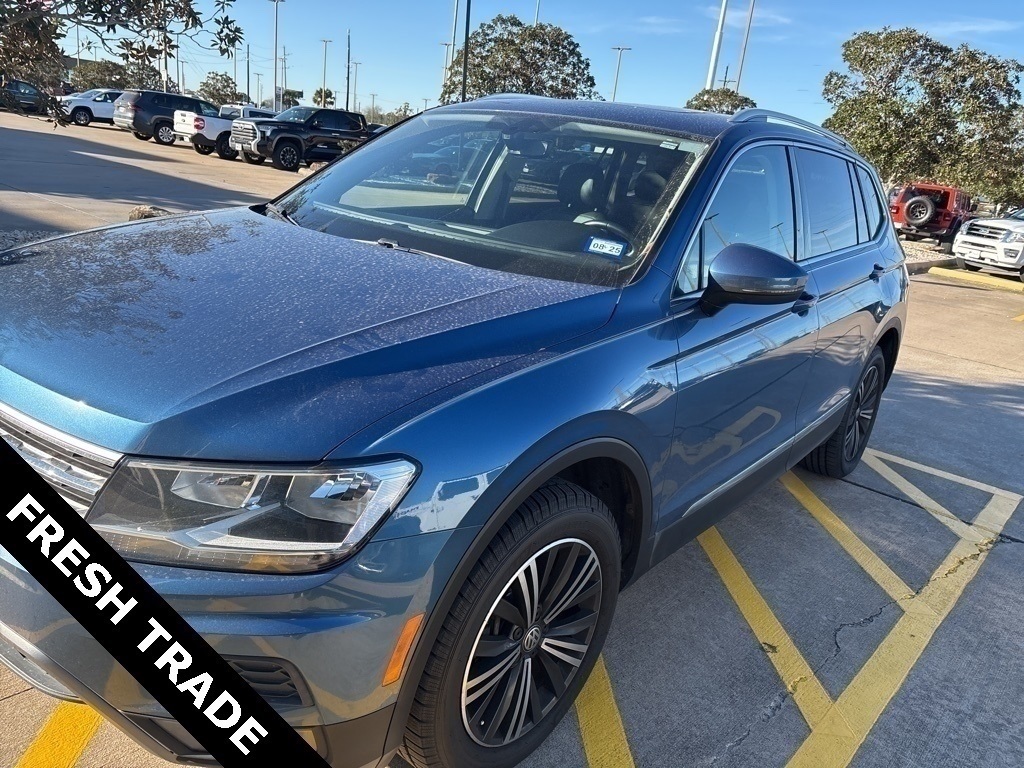 2018 Volkswagen Tiguan 2.0T SEL Blue at Wharton Ford
