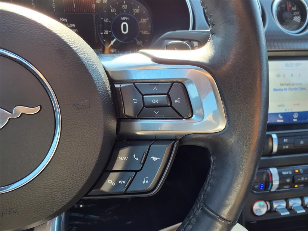 2020 Ford Mustang EcoBoost Premium Blue at Bravo Nissan