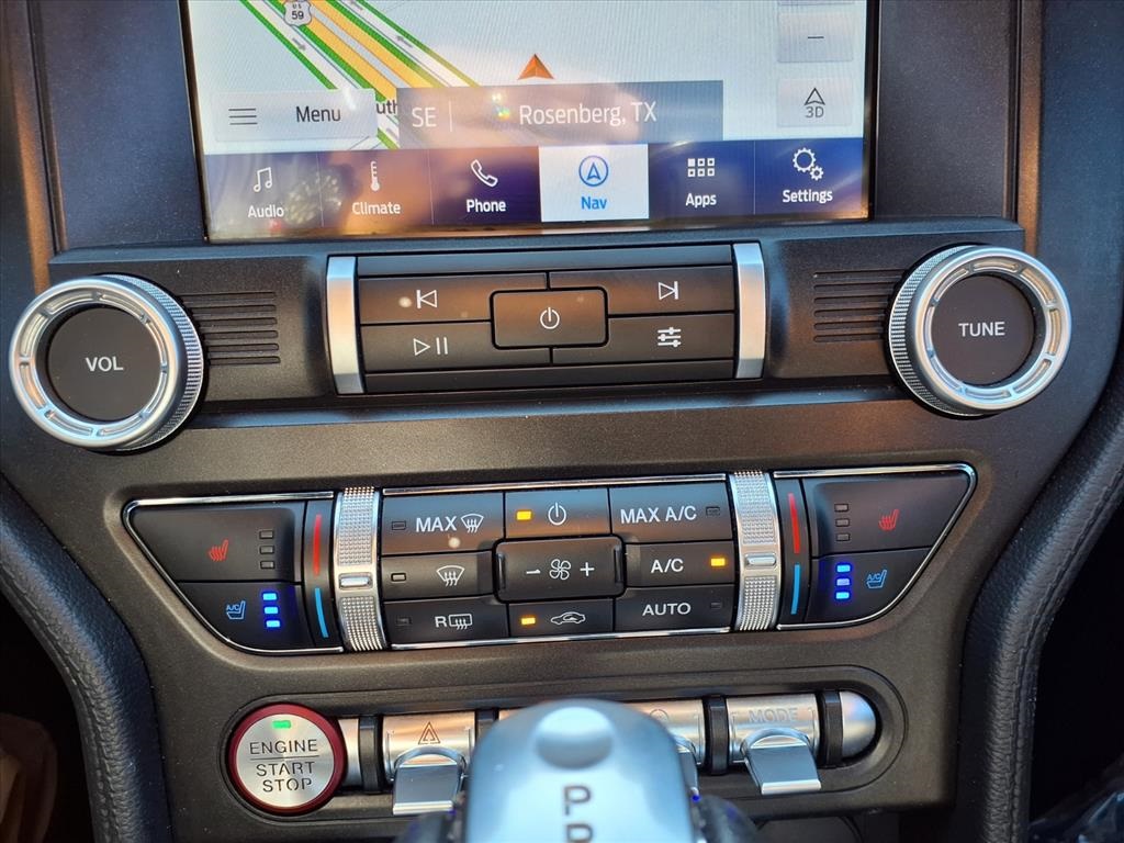 2020 Ford Mustang EcoBoost Premium Blue at Bravo Nissan