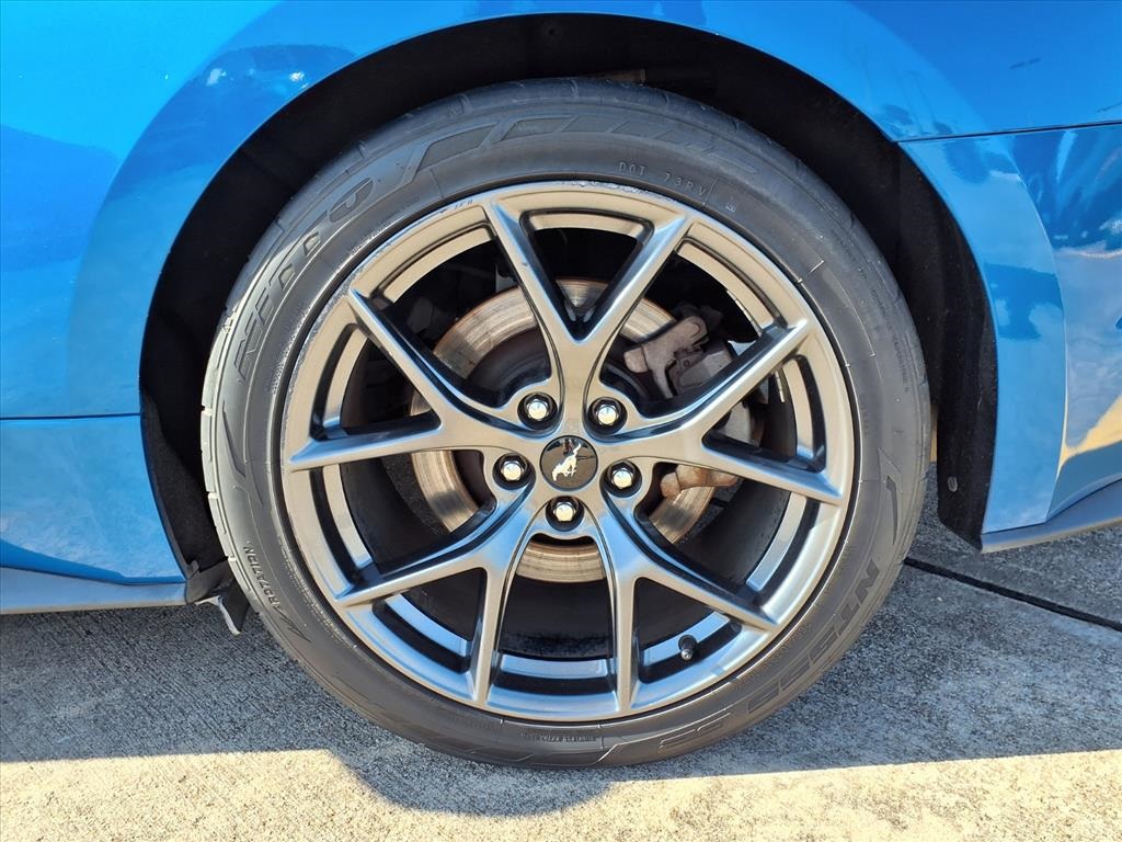 2020 Ford Mustang EcoBoost Premium Blue at Bravo Nissan