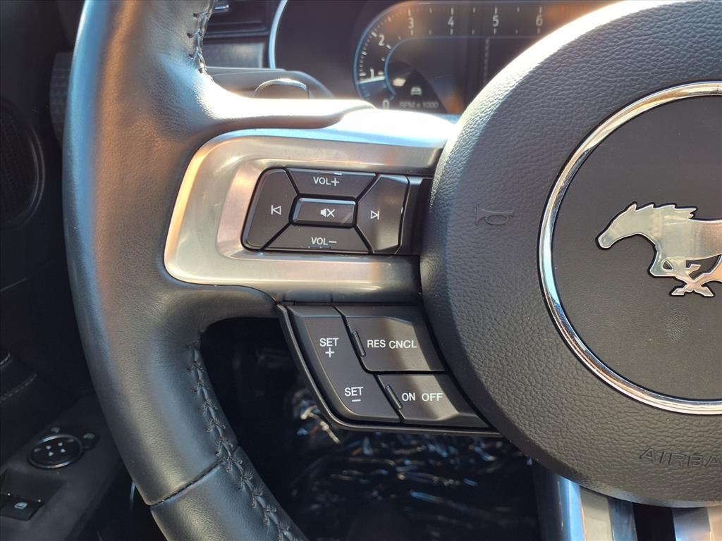 2020 Ford Mustang EcoBoost Premium Blue at Bravo Nissan