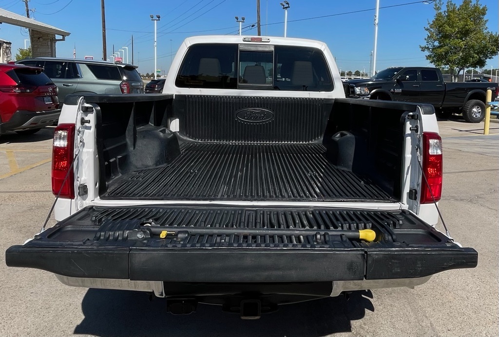 2016 Ford F-250SD Lariat White at Wharton Ford
