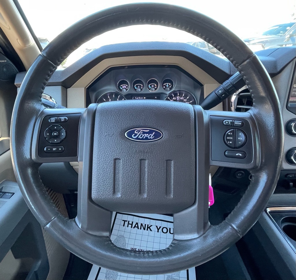 2016 Ford F-250SD Lariat White at Wharton Ford