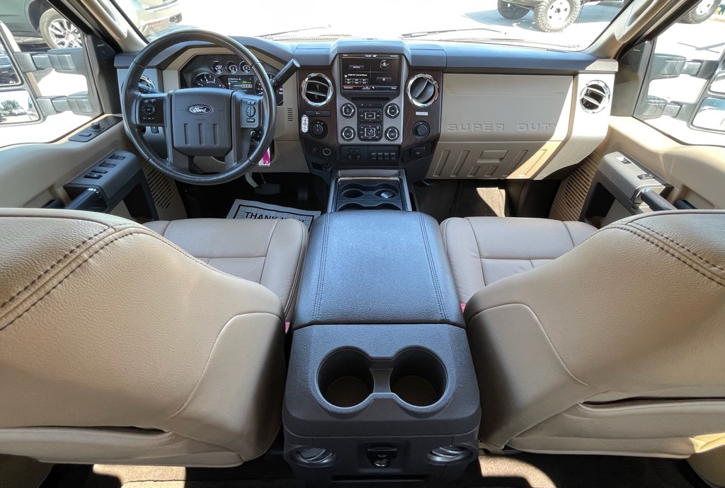 2016 Ford F-250SD Lariat White at Wharton Ford