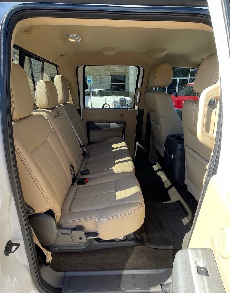 2016 Ford F-250SD Lariat White at Wharton Ford