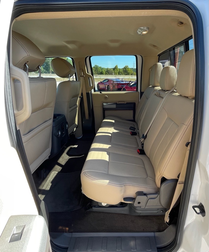 2016 Ford F-250SD Lariat White at Wharton Ford