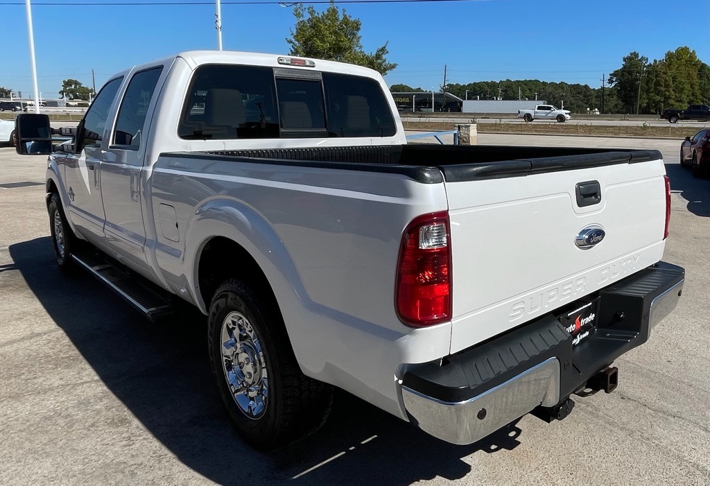 2016 Ford F-250SD Lariat White at Wharton Ford