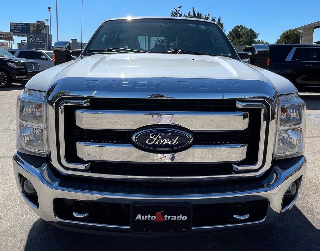 2016 Ford F-250SD Lariat White at Wharton Ford