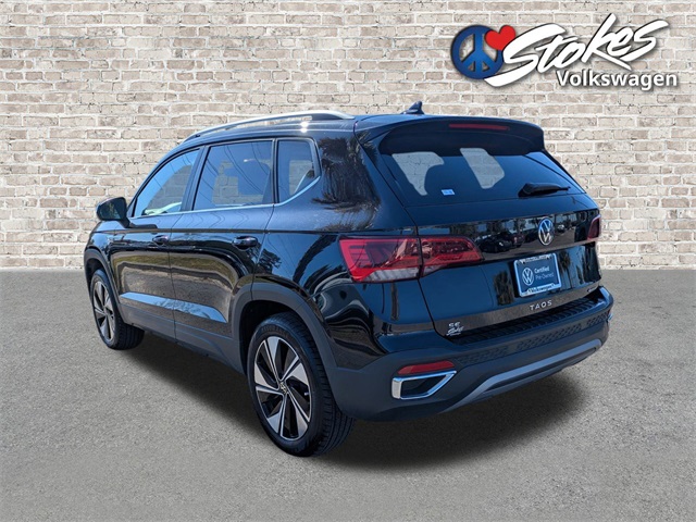 2024 Volkswagen Taos 1.5T SE Black at Stokes Volkswagen