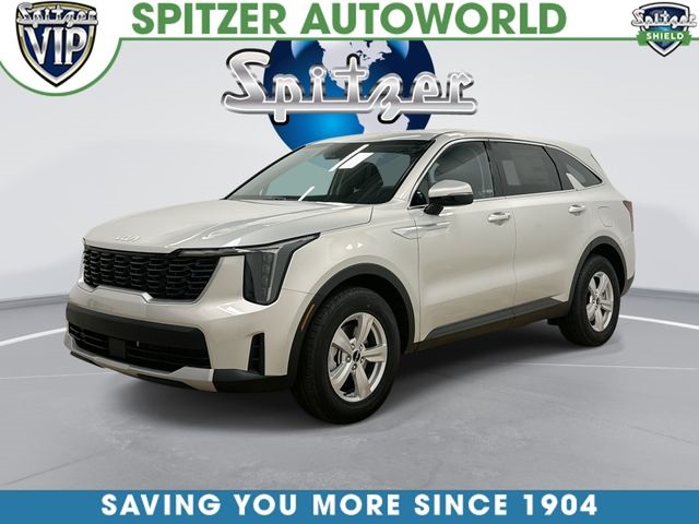 White (Ivory Silver) 2026 Kia Sorento LX FWD SUV / Crossover Front-Wheel Drive 8-Speed Automatic