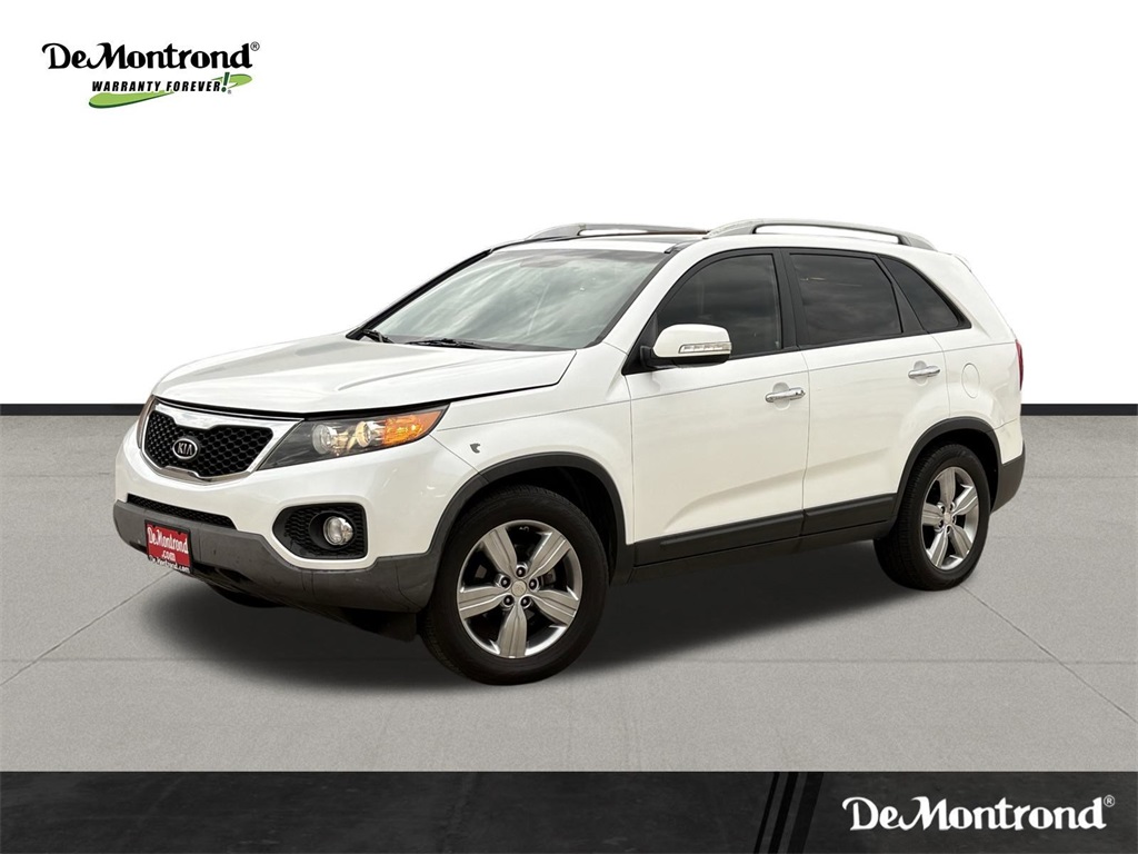 2013 Kia Sorento EX White at Parkway Family Mazda