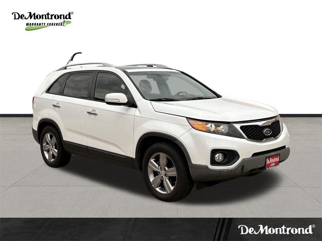 2013 Kia Sorento EX White at Parkway Family Mazda