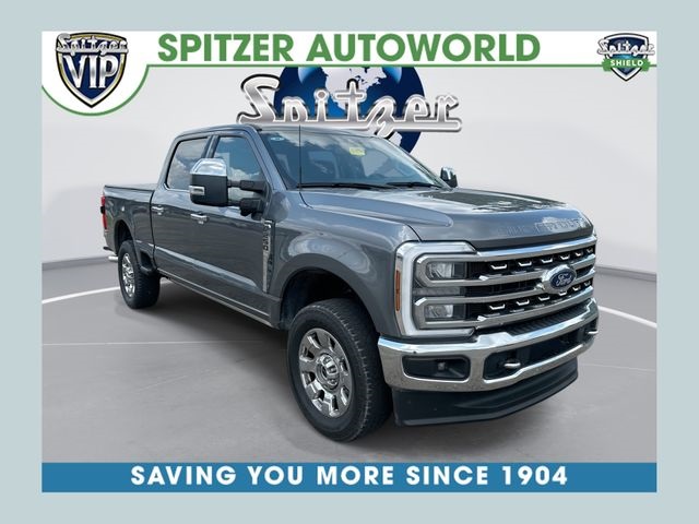 Gray Metallic 2024 Ford F-250 Super Duty Pickup Truck Four-Wheel Drive Automatic