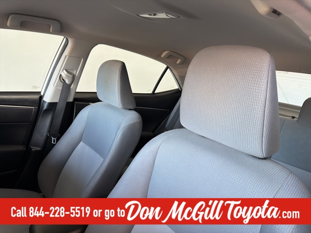 2016 Toyota Corolla L White at Durrett Motor Company