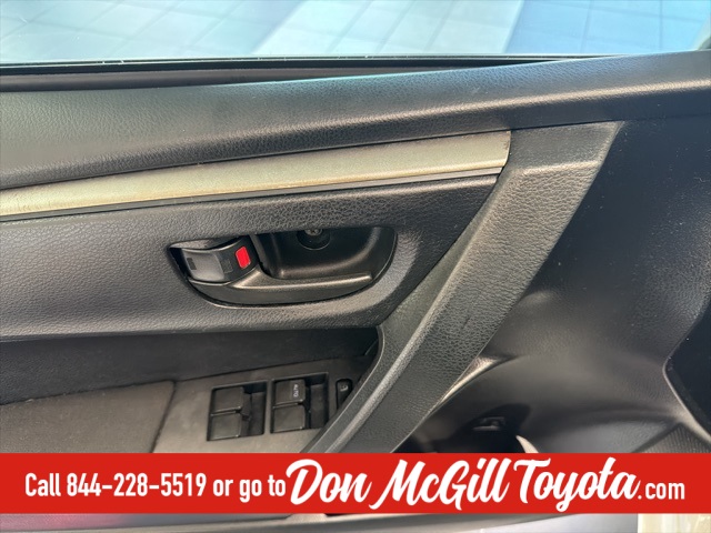 2016 Toyota Corolla L White at Durrett Motor Company