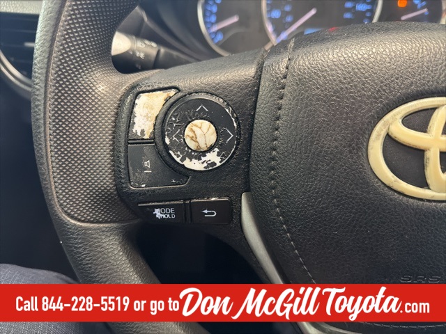 2016 Toyota Corolla L White at Durrett Motor Company