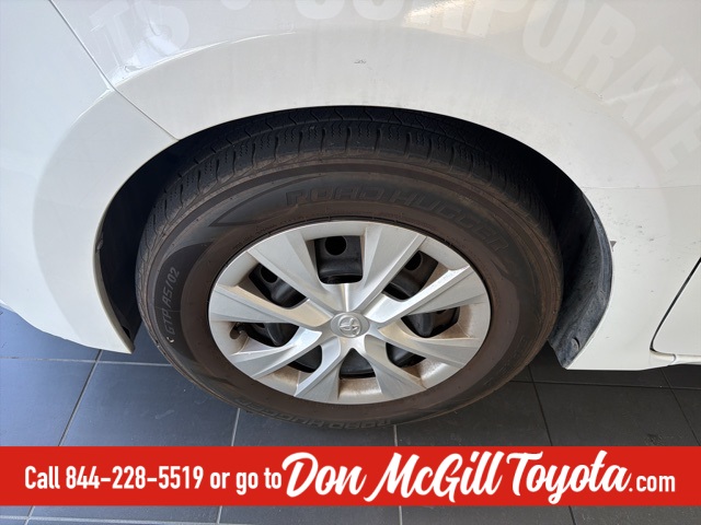 2016 Toyota Corolla L White at Durrett Motor Company