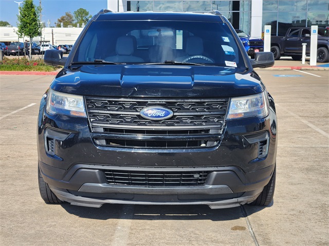 2018 Ford Explorer Base Black at Texan Dodge Chrysler Jeep Ram