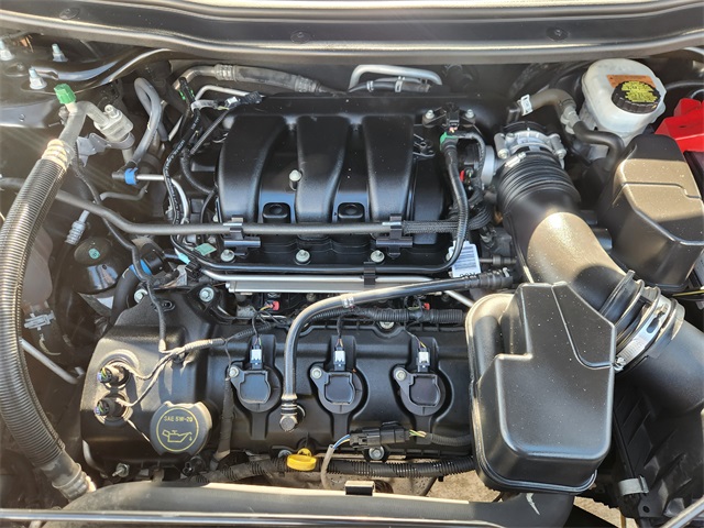 2018 Ford Explorer Base Black at Texan Dodge Chrysler Jeep Ram