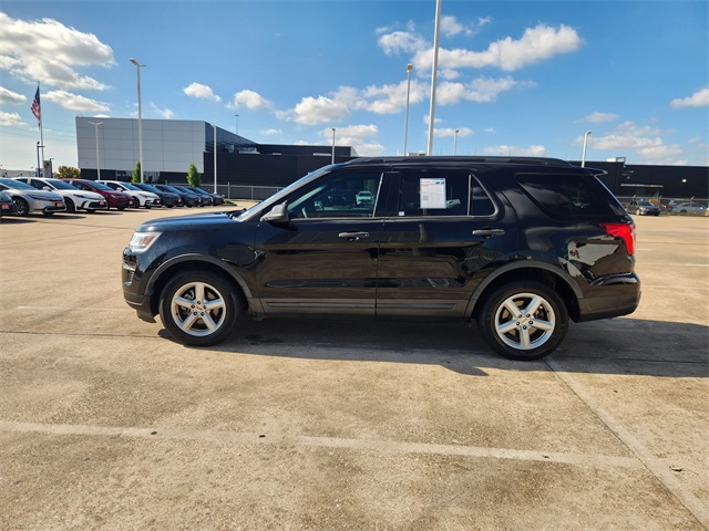2018 Ford Explorer Base Black at Texan Dodge Chrysler Jeep Ram