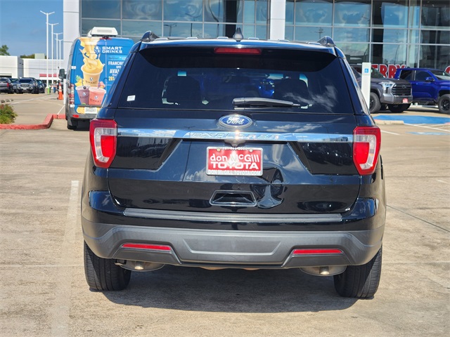 2018 Ford Explorer Base Black at Texan Dodge Chrysler Jeep Ram