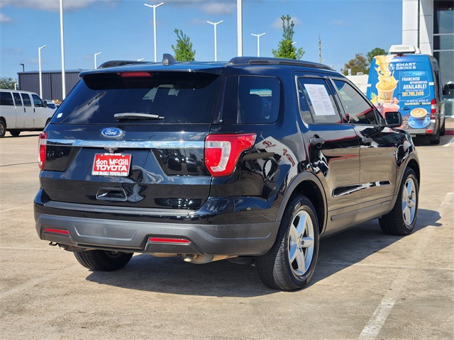 2018 Ford Explorer Base Black at Texan Dodge Chrysler Jeep Ram