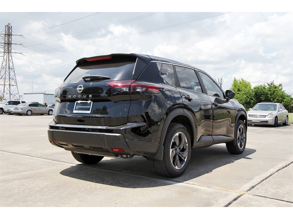 2026 Nissan Rogue SV Black at Bravo Nissan