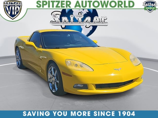 Velocity Yellow Tintcoat 2008 Chevrolet Corvette Coupe RWD Coupe Rear-Wheel Drive 6-Speed Automatic